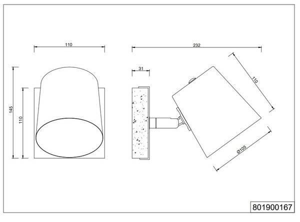 Σποτ Trio Lighting Bell 801900167 Νίκελ Αντικέ