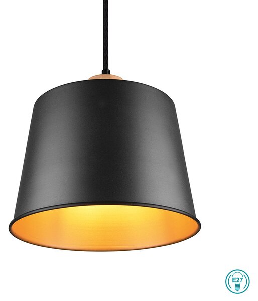 Φωτιστικό Κρεμαστό Ράγα Trio Lighting Harris 312700432 Μαύρο Ματ