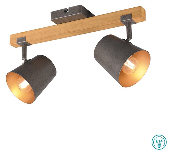 Σποτ Trio Lighting Bell 801900267 Νίκελ Αντικέ