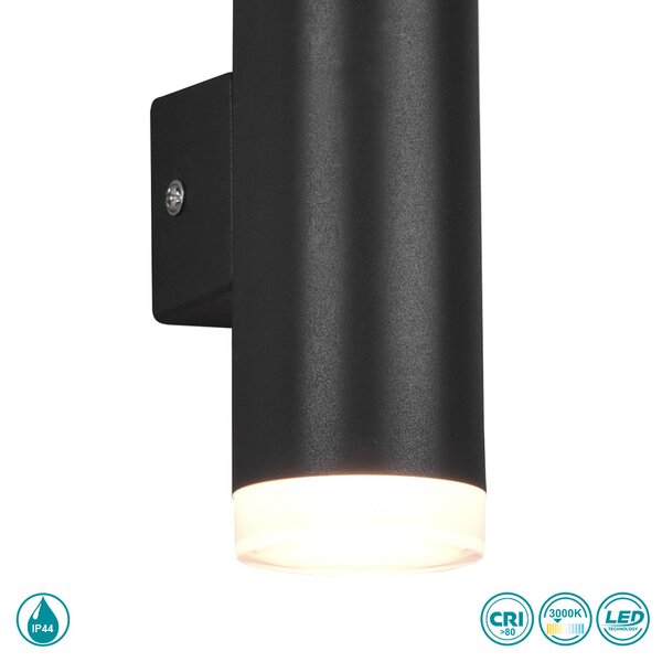 Απλίκα Trio Lighting Ray 283110232 Μαύρο Ματ