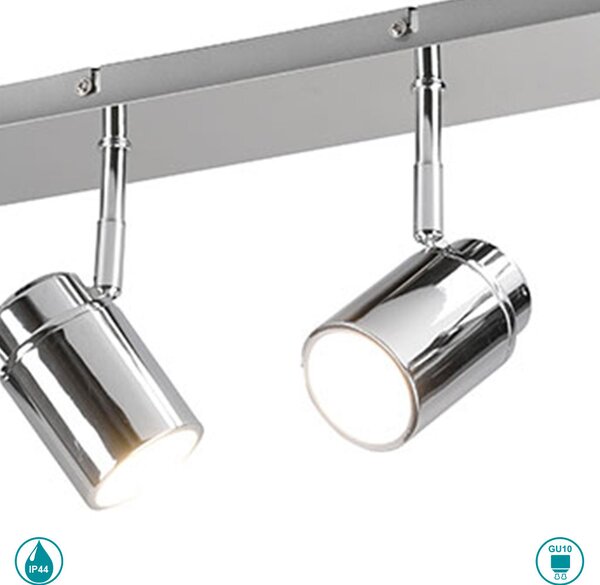 Φωτιστικό Οροφής Μπάνιου Trio Lighting Angelo 880400406 Χρώμιο