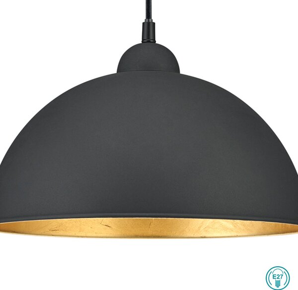 Φωτιστικό Κρεμαστό Ράγας DUOline Trio Lighting Jimmy 73120102 Μαύρο-Χρυσό