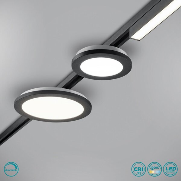 Φωτιστικό Οροφής Ράγας DUOline Trio Lighting Camillus 76921531 Λευκό Ματ