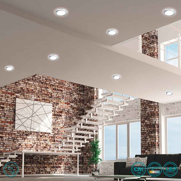 Φωτιστικό Σποτ Χωνευτό Trio Lighting Aura 652310106 Χρώμιο