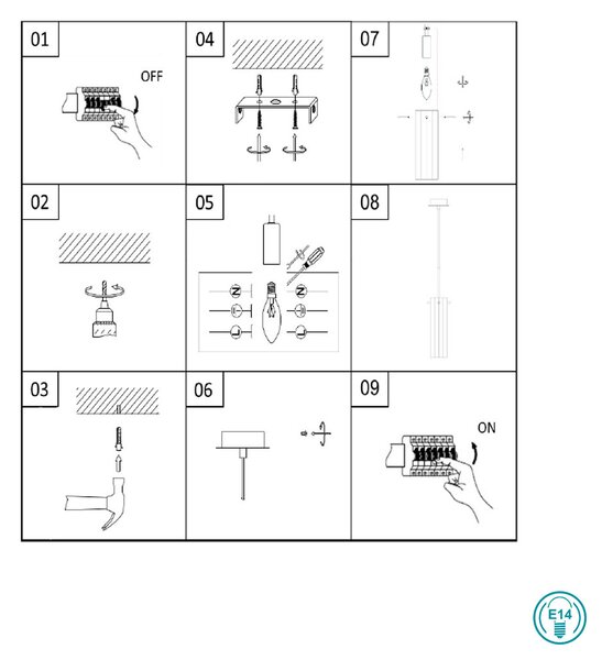 Φωτιστικό Κρεμαστό Rendl Light Gift R10510 Χρώμιο