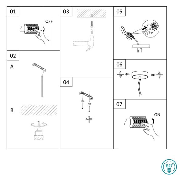 Φωτιστικό Κρεμαστό Rendl Light Dados R11825 Χρώμιο