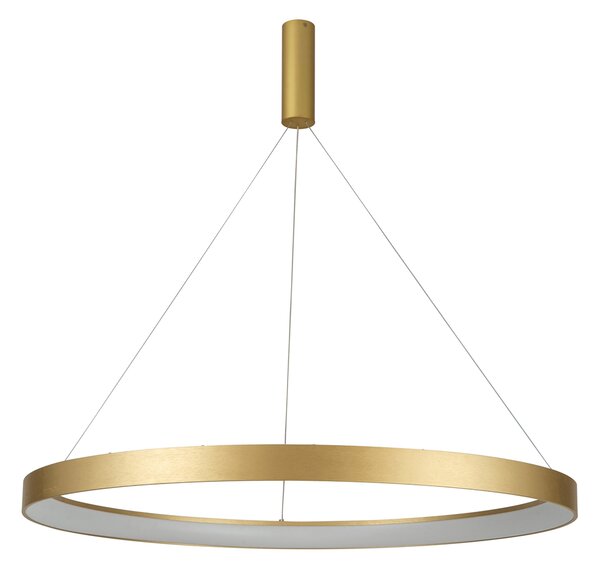 Φωτιστικό Οροφής LED Dimmable Homelighting Amaya 77-8149 Gold