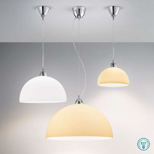 Φωτιστικό Κρεμαστό Fabas Luce Nice 2908-44-125 Μελί