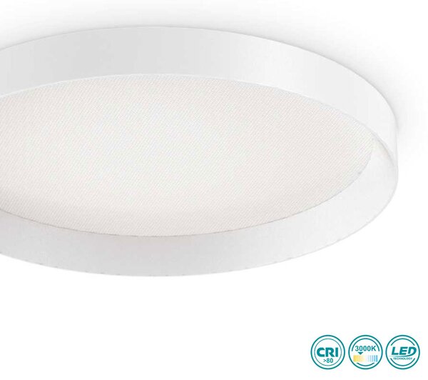 Φωτιστικό Οροφής Ideal Lux Fly 270272 Λευκό (3000Κ)