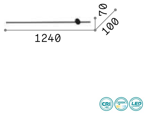 Απλίκα Ideal Lux Essence 265575 Λευκή