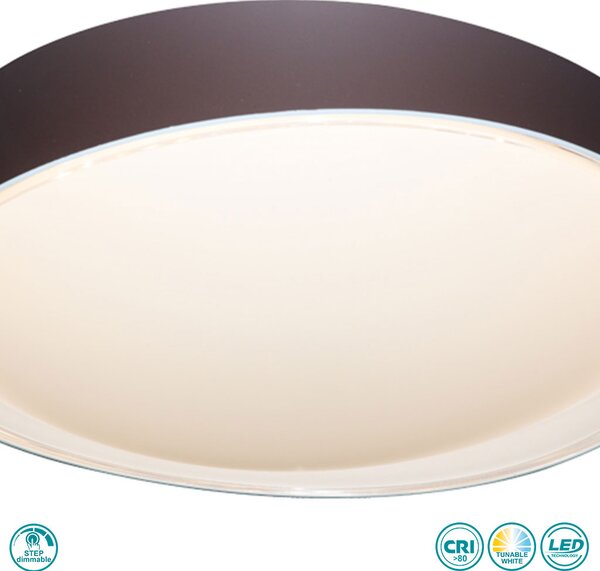 Φωτιστικό Οροφής Sun Light Marion 8269-400 Καφέ