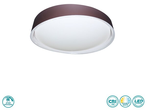 Φωτιστικό Οροφής Sun Light Marion 8269-400 Καφέ