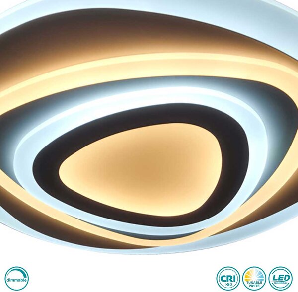 Φωτιστικό Οροφής Sun Light Fontana 2007 Λευκό