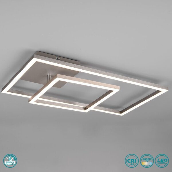 Φωτιστικό Οροφής RL Lighting Padella R62642407 Νίκελ Ματ (4000K)