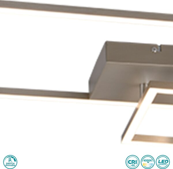 Φωτιστικό Οροφής RL Lighting Padella R62642407 Νίκελ Ματ (4000K)