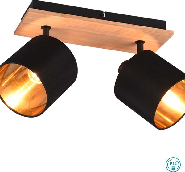 Σποτ RL Lighting Tommy R81332030 Μαύρο