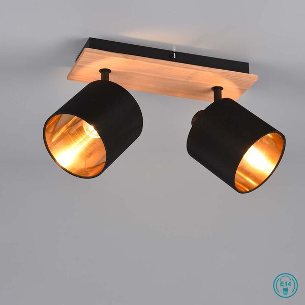 Σποτ RL Lighting Tommy R81332030 Μαύρο