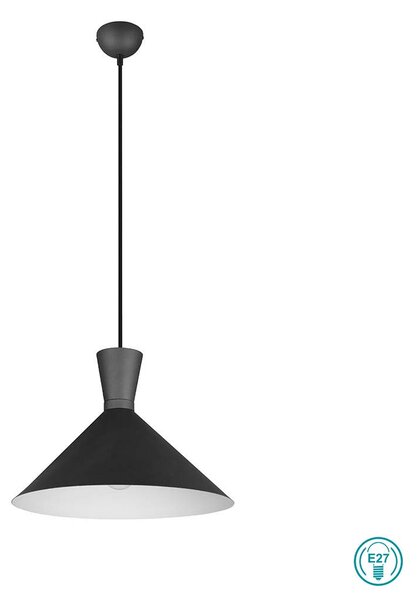 Κρεμαστό Φωτιστικό RL Lighting Enzo R30781932 Μαύρο Ματ