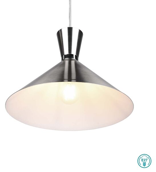 Κρεμαστό Φωτιστικό RL Lighting Enzo R30781907 Νίκελ Ματ