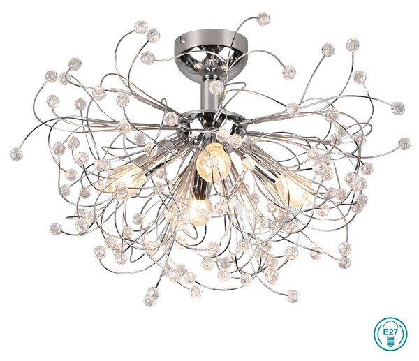 Φωτιστικό Οροφής RL Lighting Gloria R61311006 Χρώμιο