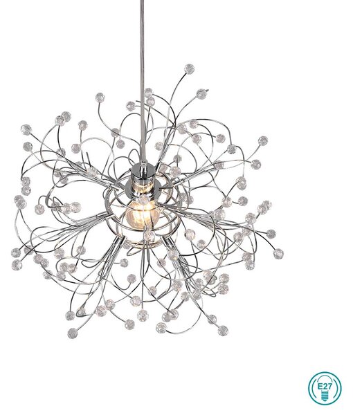 Φωτιστικό Κρεμαστό RL Lighting Gloria R31311006 Χρώμιο