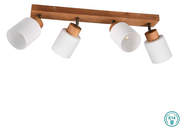 Απλίκα RL Lighting Assam R81114030 Φυσικό Ξύλο