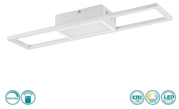 Φωτιστικό Οροφής RL Lighting Rigido R67172131 Λευκό Ματ