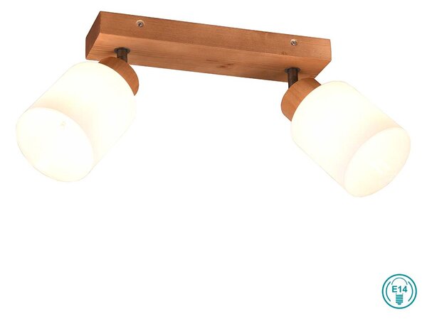 Απλίκα RL Lighting Assam R81112030 Φυσικό Ξύλο