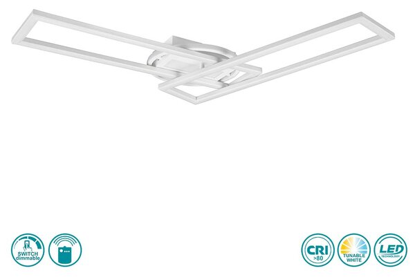 Φωτιστικό Οροφής RL Lighting Twister R67183131 Λευκό Ματ