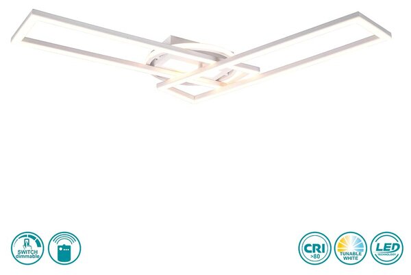 Φωτιστικό Οροφής RL Lighting Twister R67183131 Λευκό Ματ