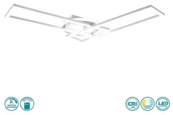 Φωτιστικό Οροφής RL Lighting Twister R67183131 Λευκό Ματ