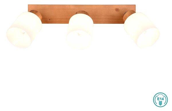 Απλίκα RL Lighting Assam R81113030 Φυσικό Ξύλο