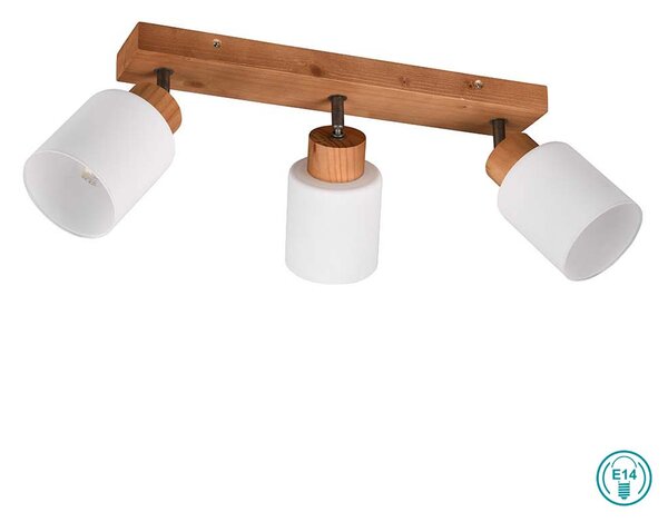 Απλίκα RL Lighting Assam R81113030 Φυσικό Ξύλο