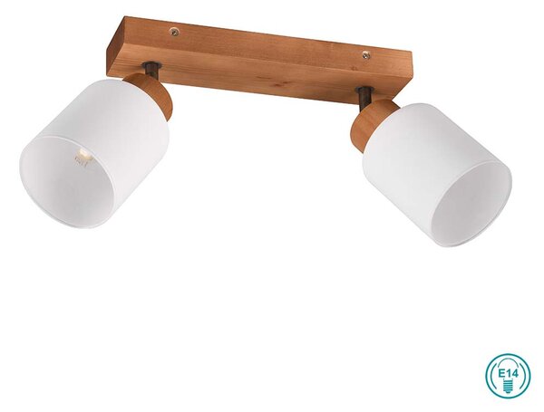 Απλίκα RL Lighting Assam R81112030 Φυσικό Ξύλο