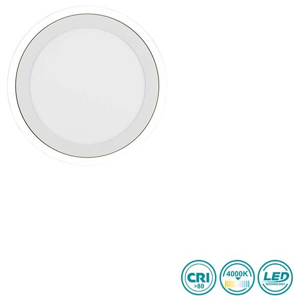 Φωτιστικό Οροφής RL Lighting Carus R67223331 Λευκό Ματ