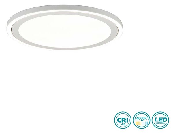 Φωτιστικό Οροφής RL Lighting Carus R67224331 Λευκό Ματ