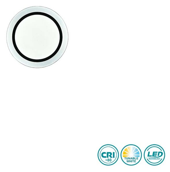 Φωτιστικό Οροφής RL Lighting Atria R67042832 Μαύρο Ματ