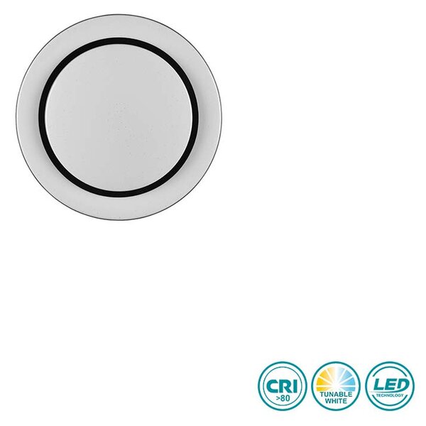 Φωτιστικό Οροφής RL Lighting Atria R67041032 Μαύρο Ματ