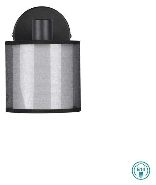 Σποτ Trio Lighting Burton 811400132 Μαύρο - Λευκό