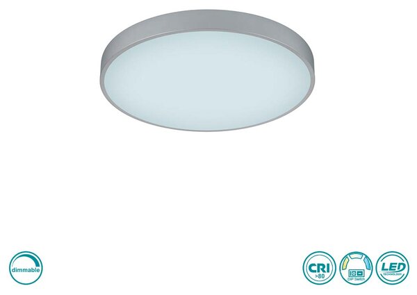 Φωτιστικό Οροφής Trio Lighting Waco 627415087 Γκρι
