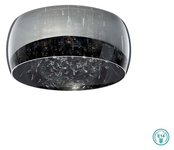 Φωτιστικό Οροφής Trio Lighting Crystel 616700506 Χρώμιο