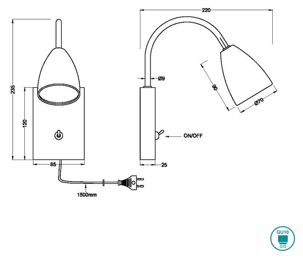 Απλίκα Trio Lighting Wanda 202670108 Χρυσό Ματ