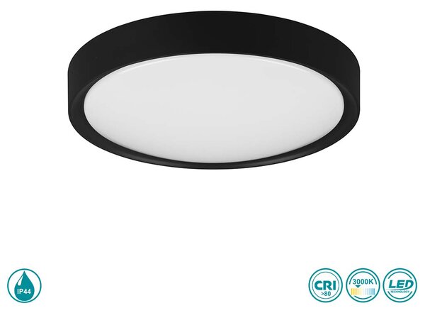 Φωτιστικό Οροφής Trio Lighting Clarimo 659011832 Μαύρο Ματ