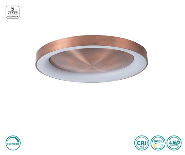 Φωτιστικό Οροφής Home Lighting Amaya 77-8162 Χαλκός Dimmable