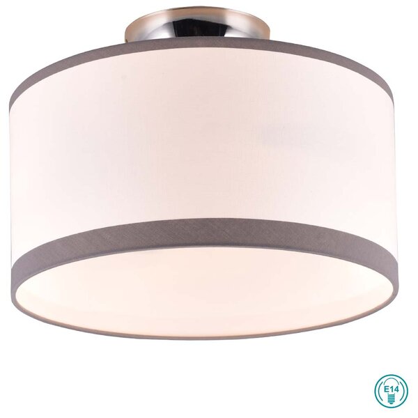 Πλαφονιέρα RL Lighting Davos R61552006 Λευκή