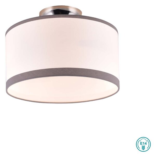 Πλαφονιέρα RL Lighting Davos R61552006 Λευκή