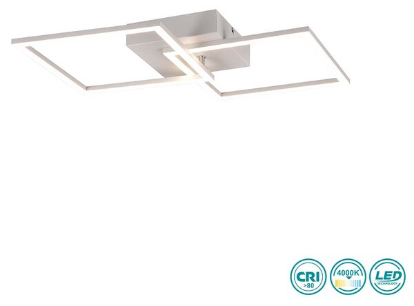 Φωτιστικό Οροφής RL Lighting Trail R64492131 Λευκό Ματ (4000K)