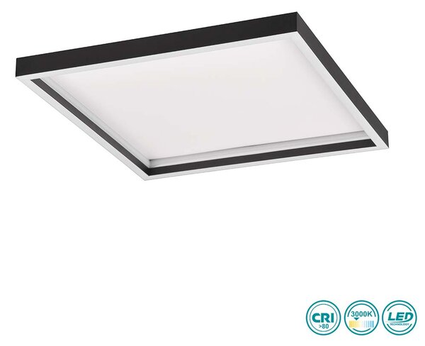 Φωτιστικό Οροφής RL Lighting Rotonda R64502932 Μαύρο Ματ