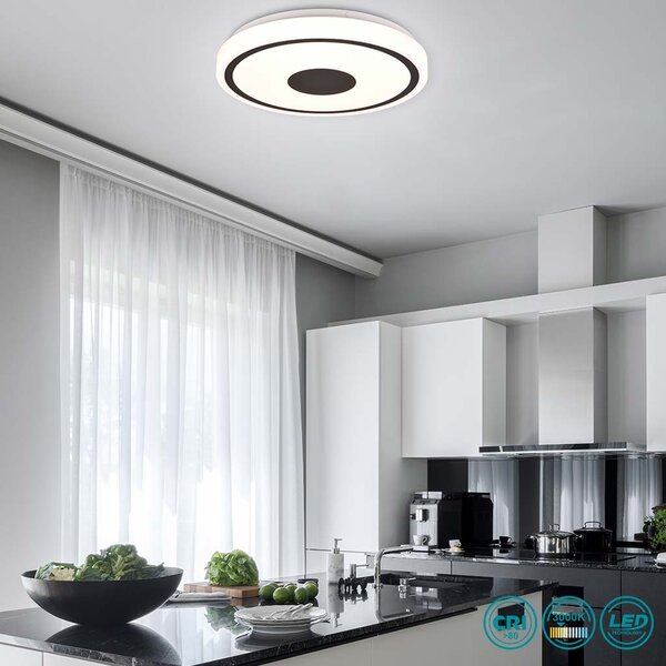 Φωτιστικό Οροφής RL Lighting Bunda R64361132 Μαύρο Ματ