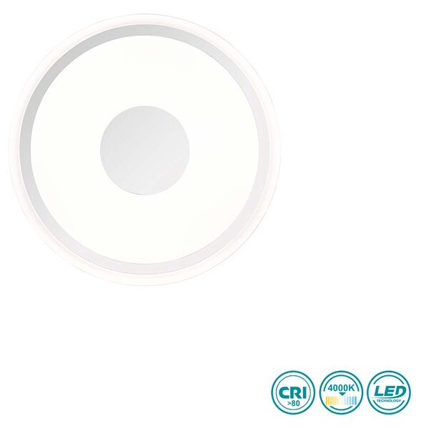 Φωτιστικό Οροφής RL Lighting Bunda R64361106 Χρώμιο (4000K)